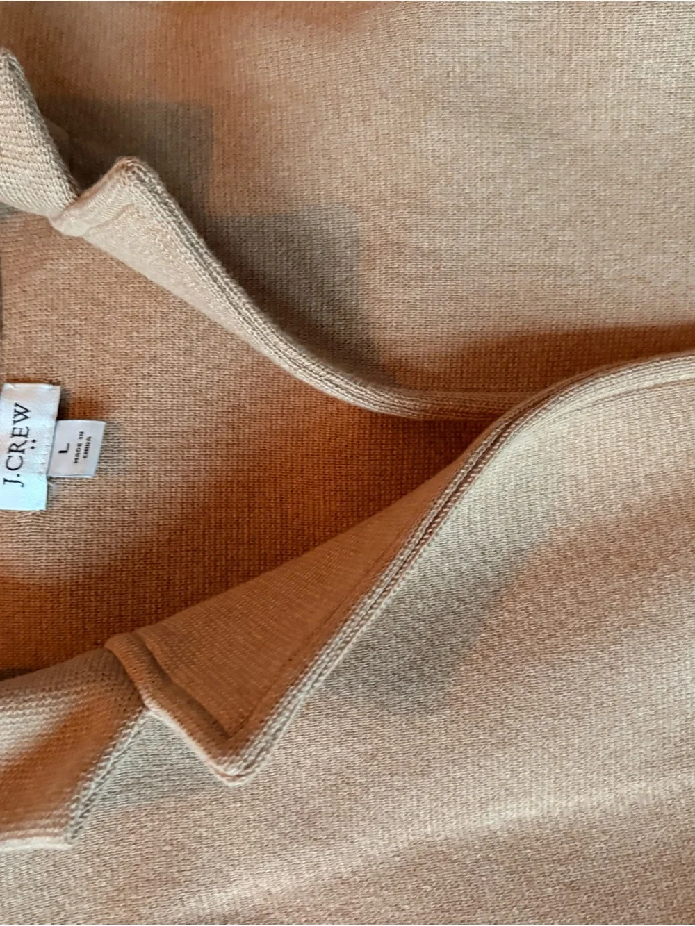 J. Crew Camel-Colored Single-Breasted Blazer